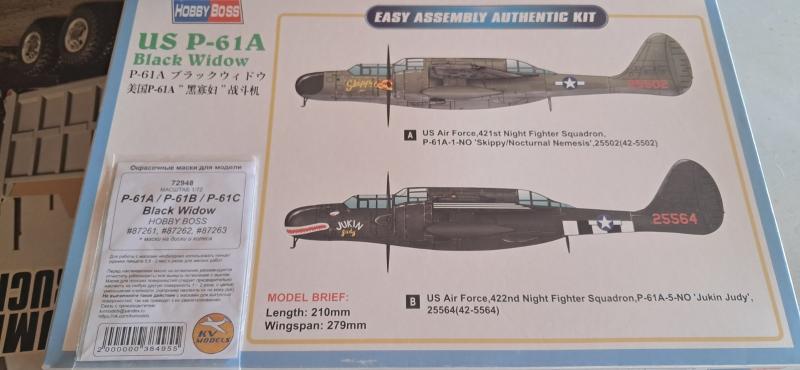 hobbyboss p-61a