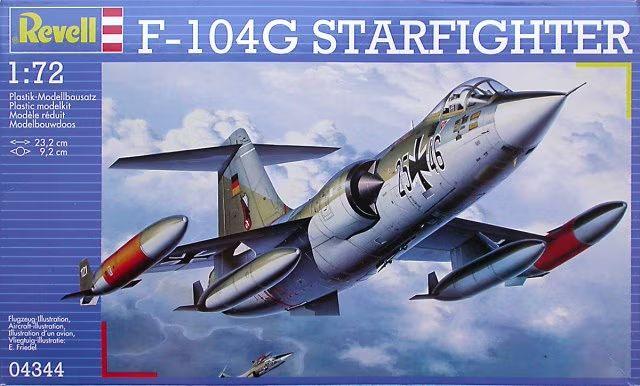 Revell F-104G Starfighter German

4000,-