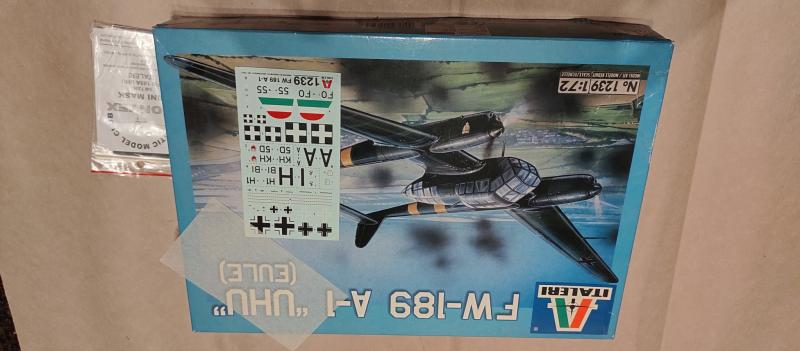 Italeri Fw-189 (alapból magyar matricás) + montex maszk

5000