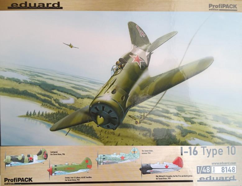 Eduard 8148 I-16 Rata Type 10 - Profipack