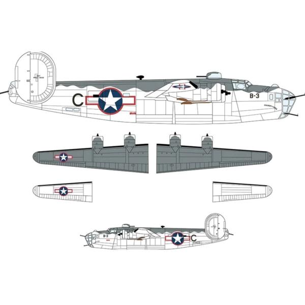 1-144 PB4Y-1 Liberator - Minicraft