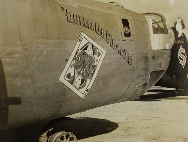„Queen of Hearts”, egy B-24J-175 Liberator a 494th BG („Kelley’s Kobras”), 866th BS állományából