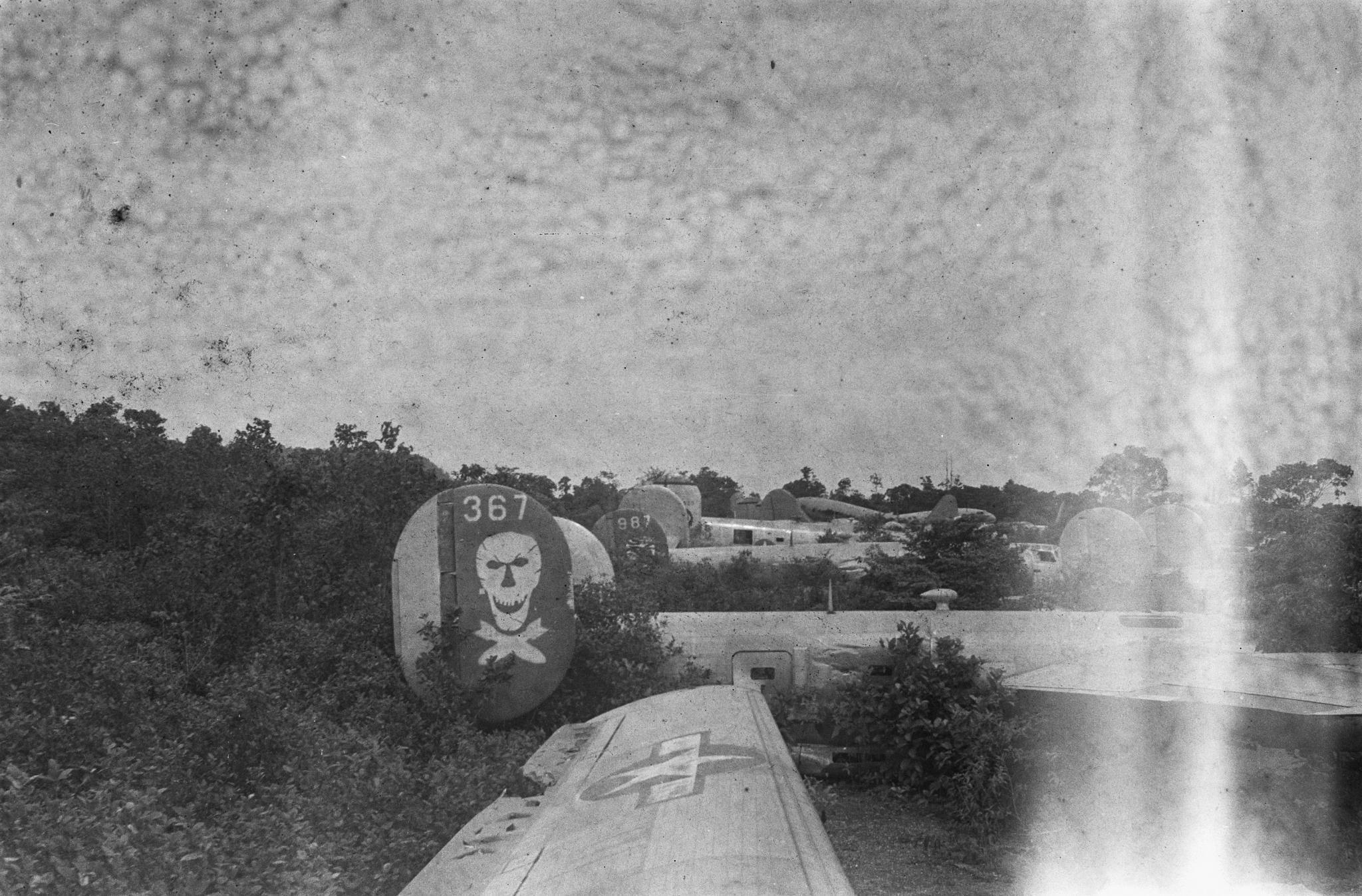 A Liberator-temető széle