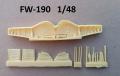 1-48 FW-190A-3 wheel bay -  Aires 4302