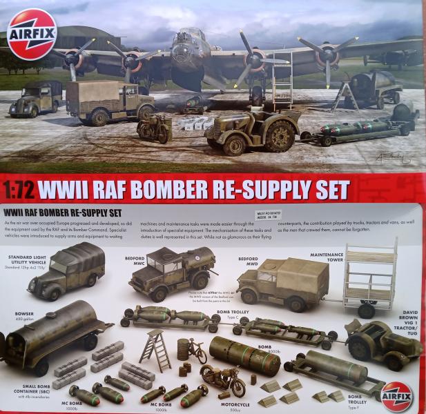 Airfix WW.II. RAF Bomber Re-supply set
