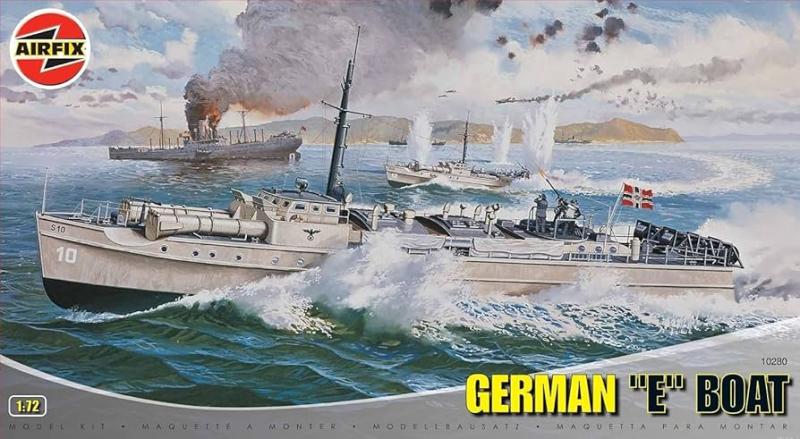 17000.- Airfix 1-72 Schnellboot, minimálisan megkezdve
