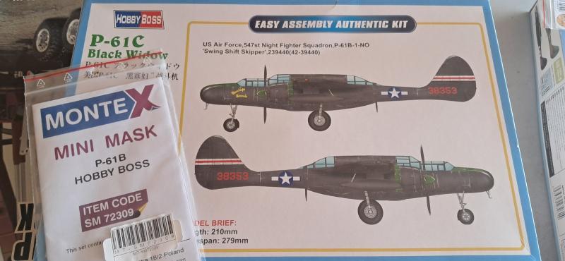 hobbyboss p-61c