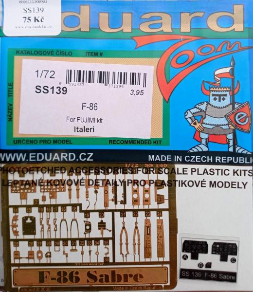 Eduard SS139 F-86 Sabre - Fujimi, Italeri