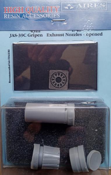 1-48 Aires  4322 JAS-39C Gripen exhaust - opened