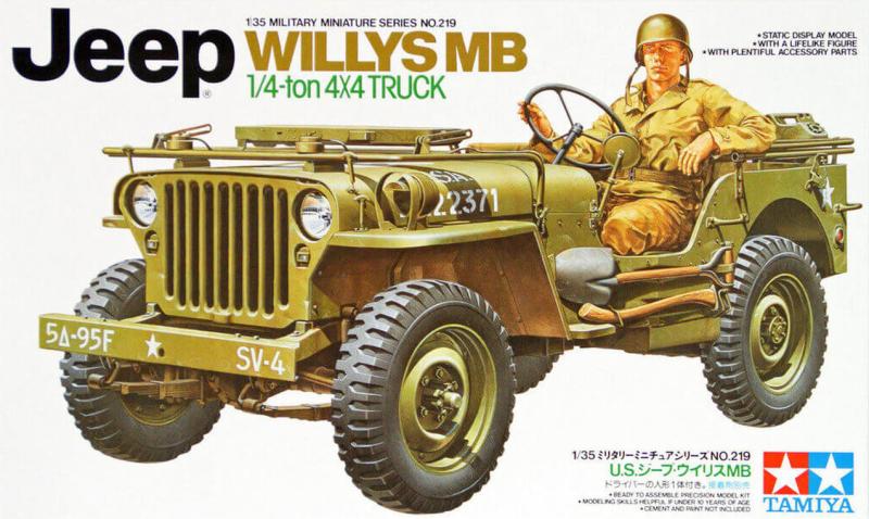 Tamiya 35219 US Jeep Willys MB 1-4 Ton Truck 3,000.- Ft