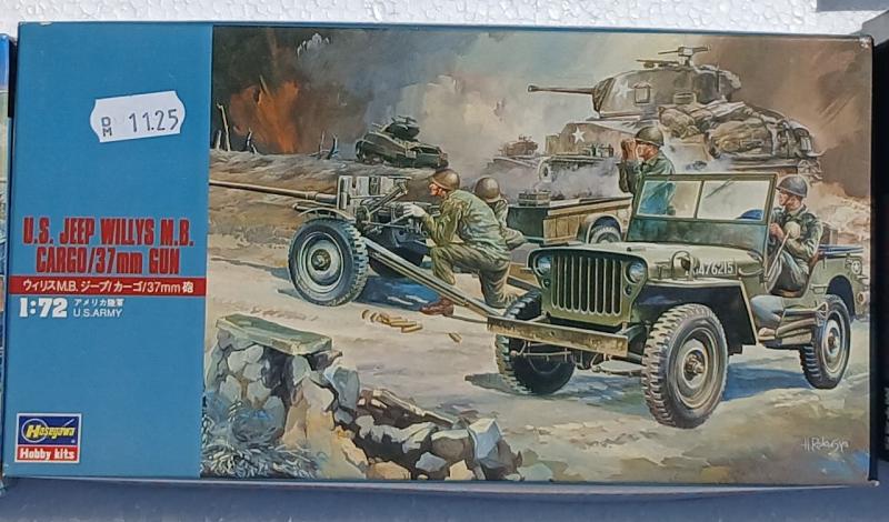 Hasegawa Jeep+gun (3500)