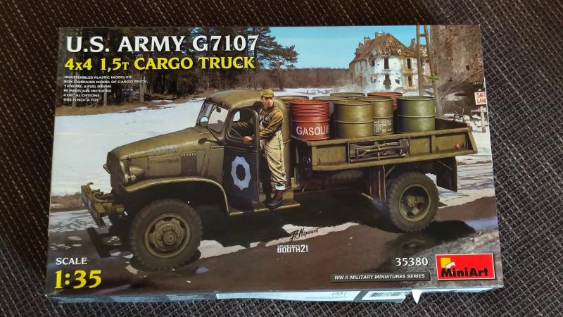 512603226_10238111345344895_6370186047325718648_n

1/35 Miniart G7107 U.S. Army Cargo Truck 4X4   10500 Ft