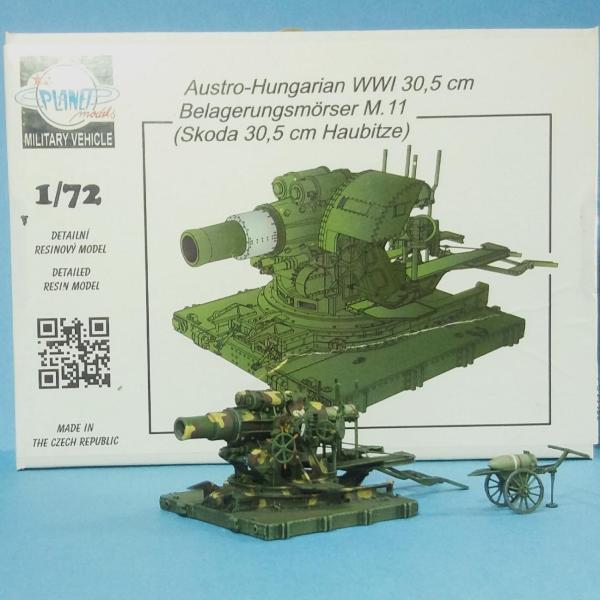 30,5cm 11/16M mozsár
1:72 Planet Models