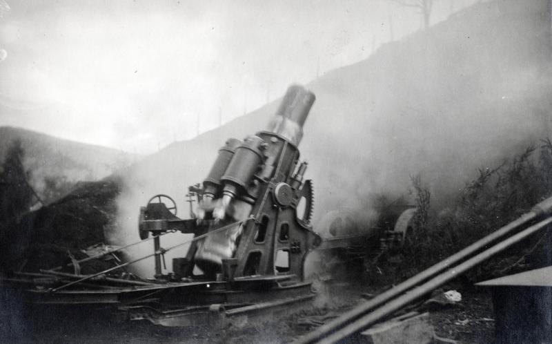 Tűz! Eldördül a mozsár - ilyenkor nem volt tanácsos a közelben tartózkodni...