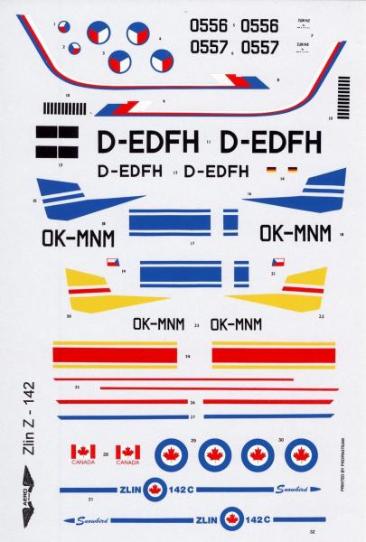 Az AeroTeam matricái