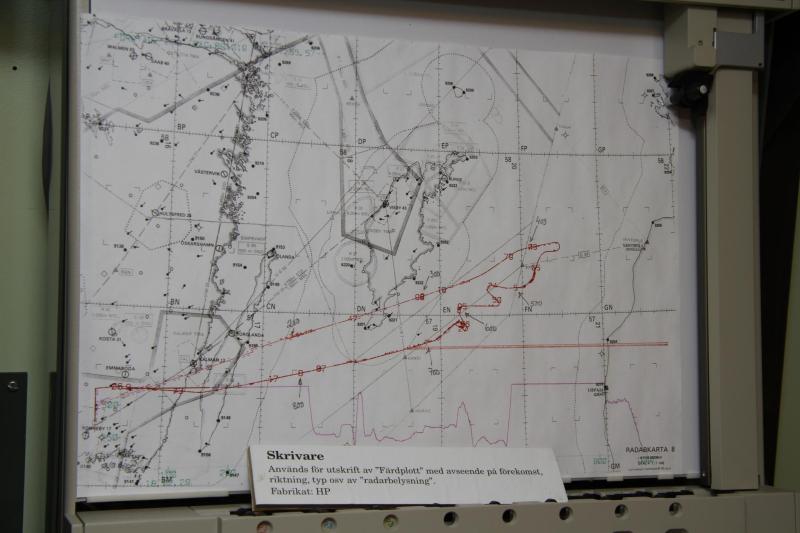 A lerepült útvonal...