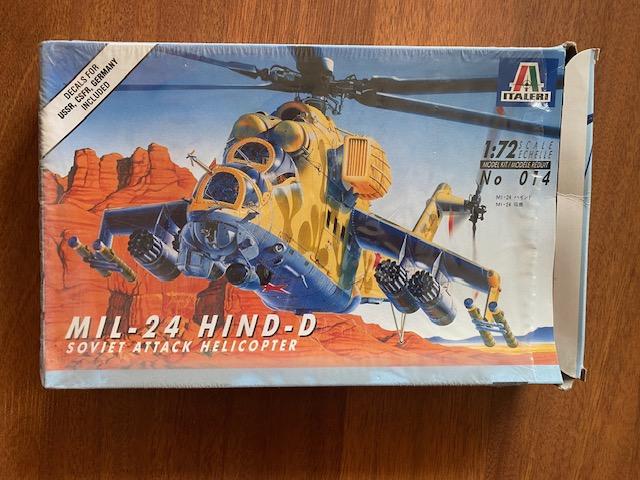 Italeri MI-24 HIND-D