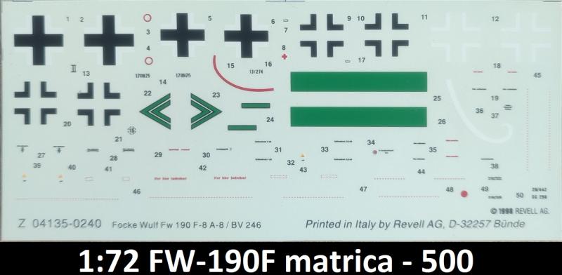 72 - FW190 DECAL