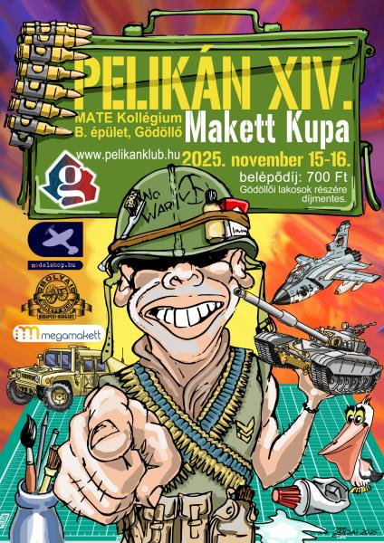 Pelikan makett plakát A5