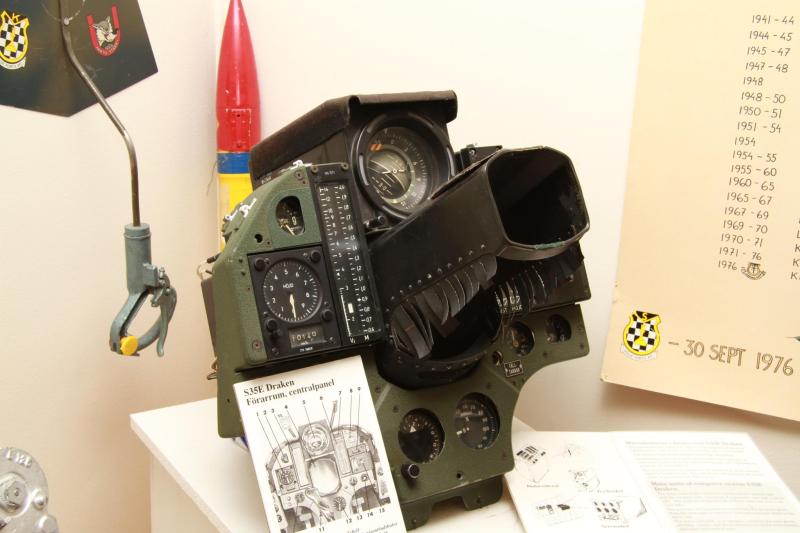 Felderítő Draken műszerfala