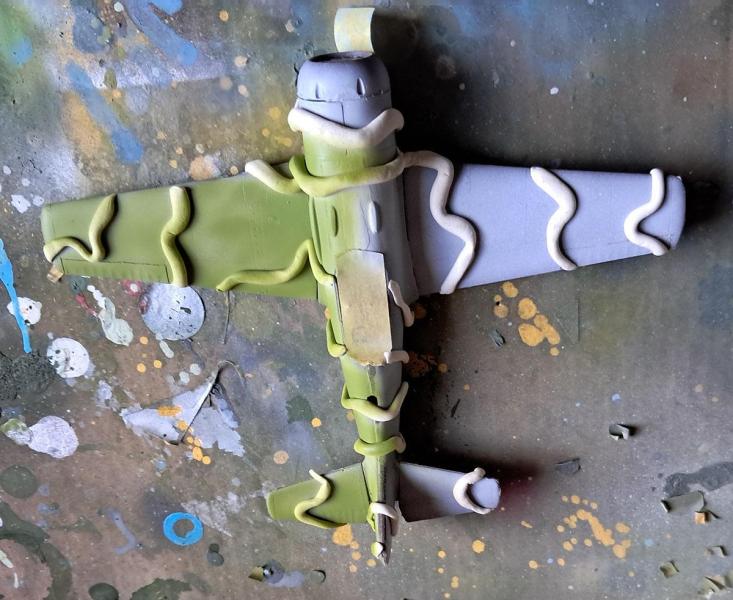 Készül a mintázat