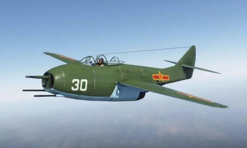 Kínai MiG-9 a War Thunder játékban