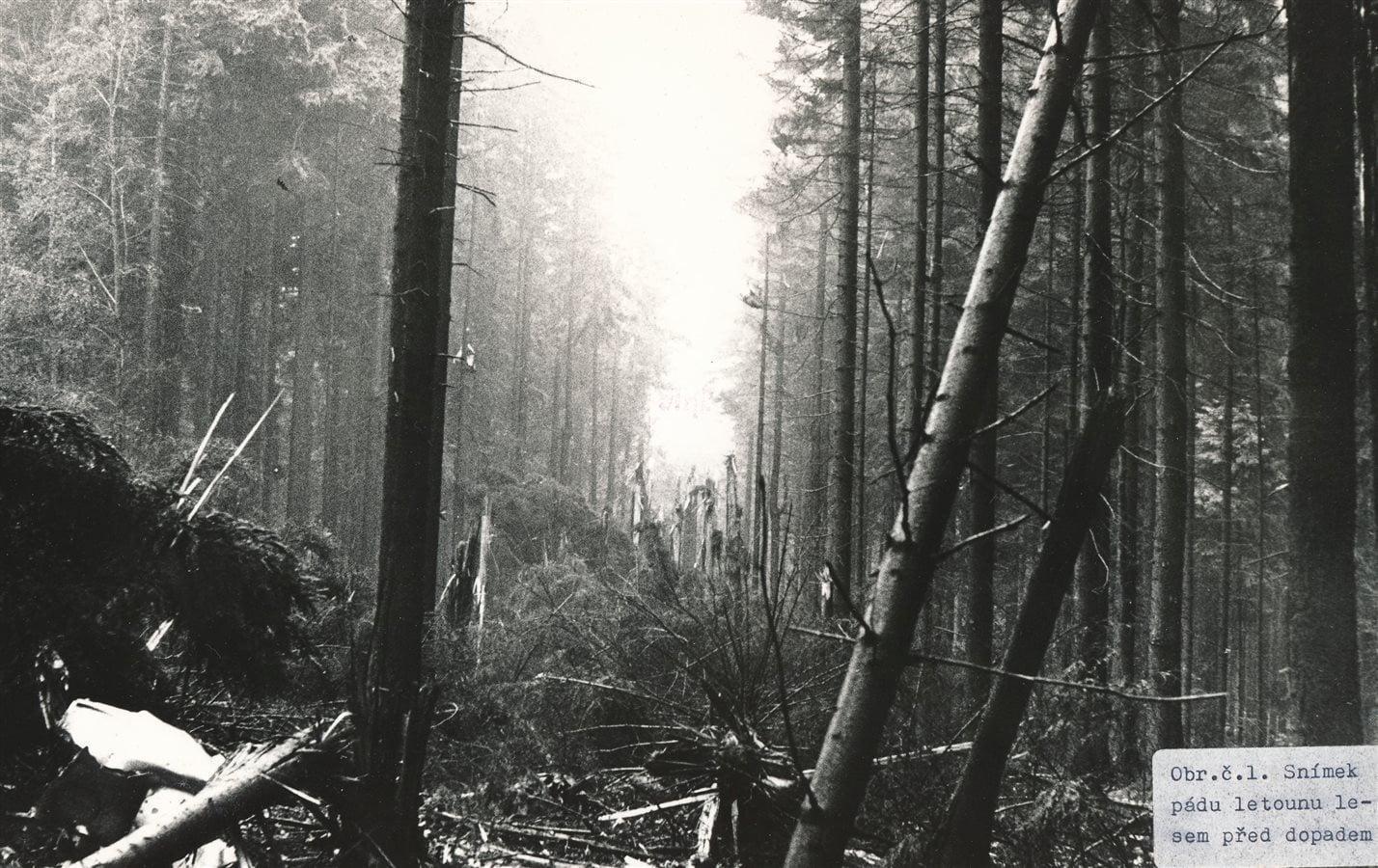 A 2083 számú MiG21R balesetének helyszíne