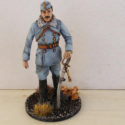 Toro models lengyel légiósa huszártisztnek kifestve