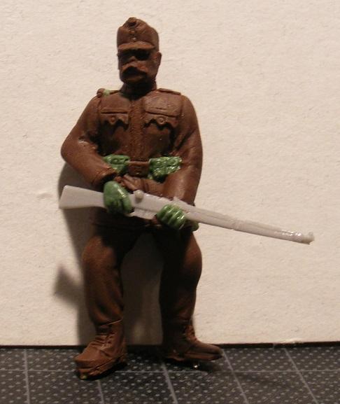 Saját faragású honvédgyalogos