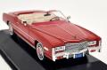 Deagostini 1.43 Cadillac Eldorado Convertible 1976 Coral Diecast Scale Model Car