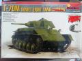 7000 T-70 a figurák nélkül és hiányzik néhány felesleges görgő