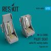 ResKit RSU72-0005 Mi-24 Hind - Pilot Seat w/ PE Safety Belts