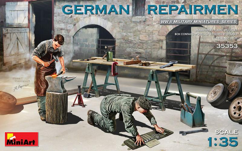 MiniArt 35353 German Repairmen  2,500.- Ft