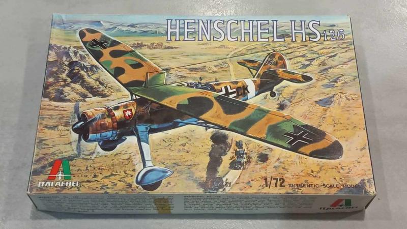 Italeri hs-126 (3500)