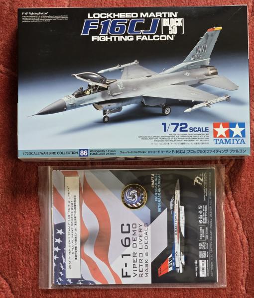 tamiya f-16 galaxy viper demo