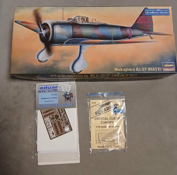 Hasegawa Ki-27 kiegészítőkkel (4000)