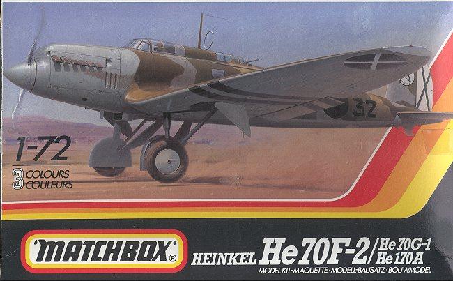 72 Matchbox He-70 5000Ft