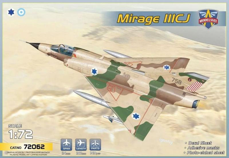 72 Modelsvit Mirage IIICJ 9000Ft