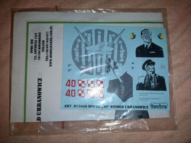 Model Maker Decals MiG-29 1000 Ft