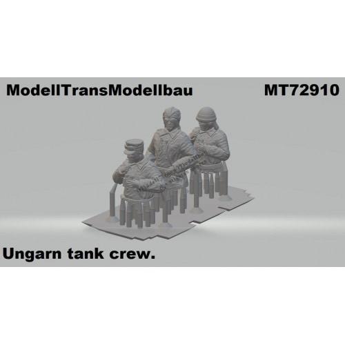 1:72 Modell Trans Modellbau - No. MT72910 - Ungarn Tank Crew - 2.000 Ft