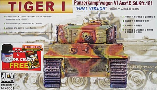 AFV Club  AF48001  Panzerkampfwagen VI Ausf.E Sd.Kfz.181 "Final Version"