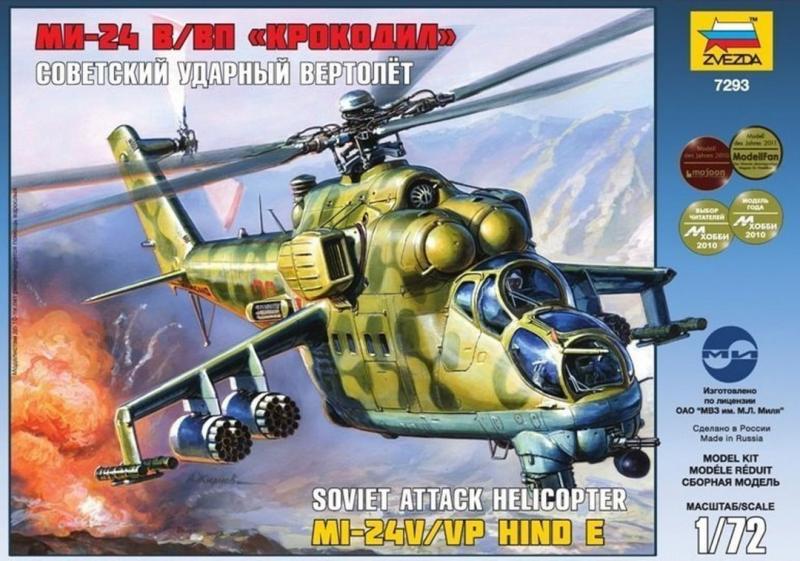 Zvezda 7293 Mi-24V/VP Hind E