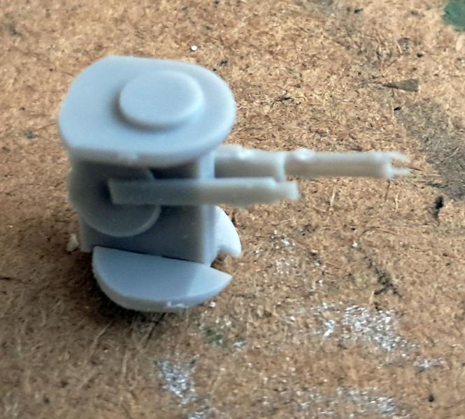 A hátsó lövegtorony