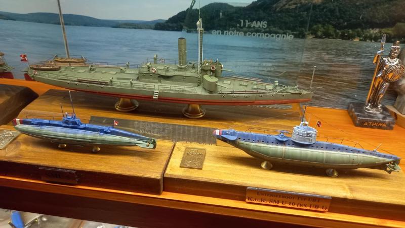 SMS Bodrog (1/200), SM U5 (1/250), SM U10 (1/200)