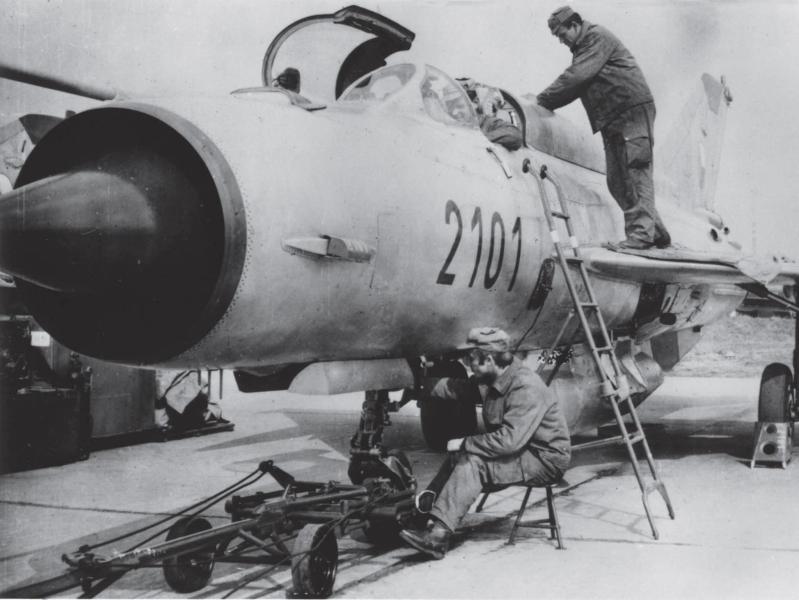 2101 előkészítése repülési feladatra