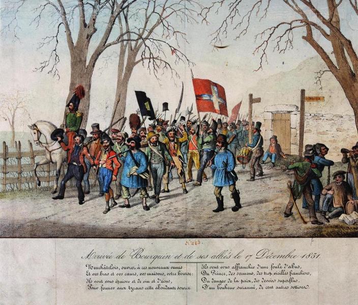 Szövetségi csapatok bevonulnak az egyik semleges kantonba