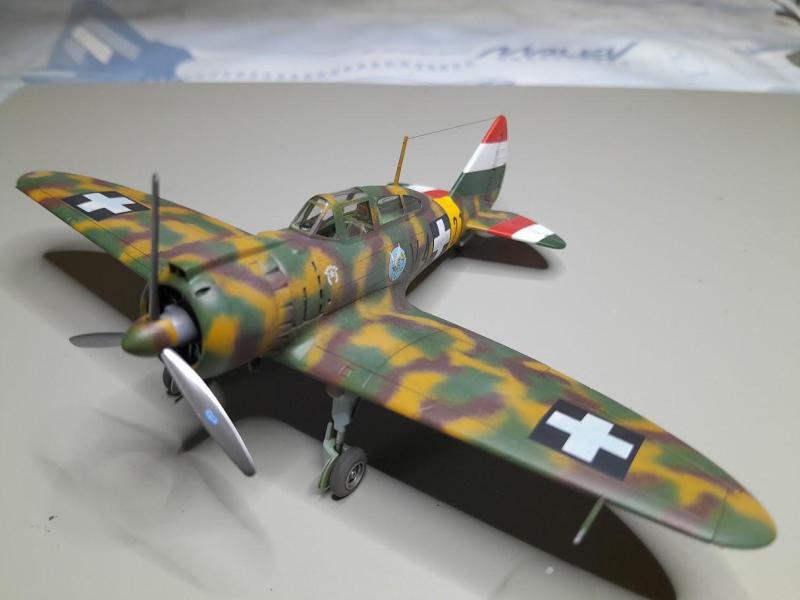 MÁVAG Héja
1:72 Italeri (Reggiane Re.2000 Falco)