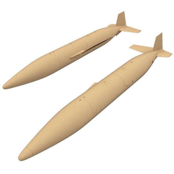 A szárnyvégi póttartályok 3D verziója