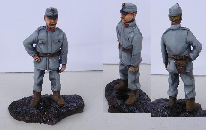 Saját készítésű tüzérfigura