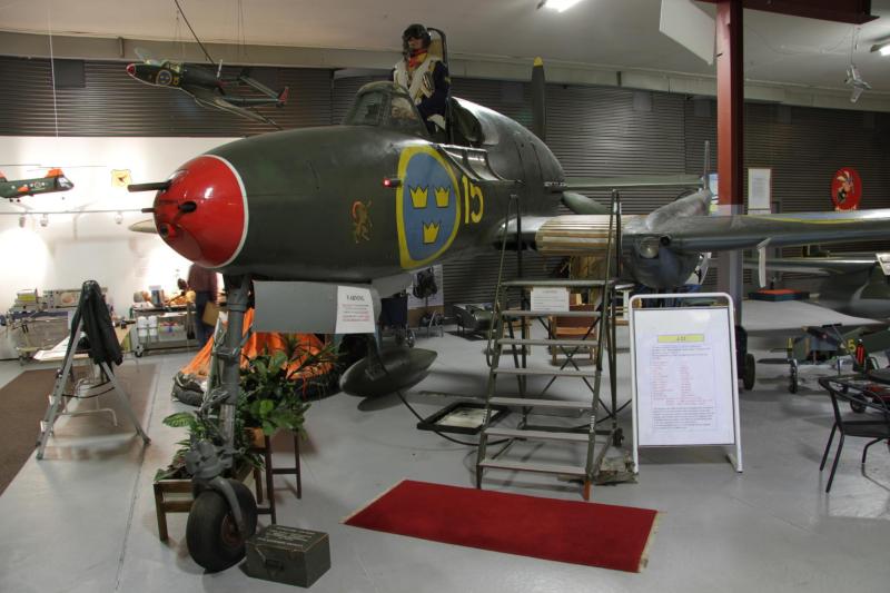 A három megmaradt SAAB 21 egyike